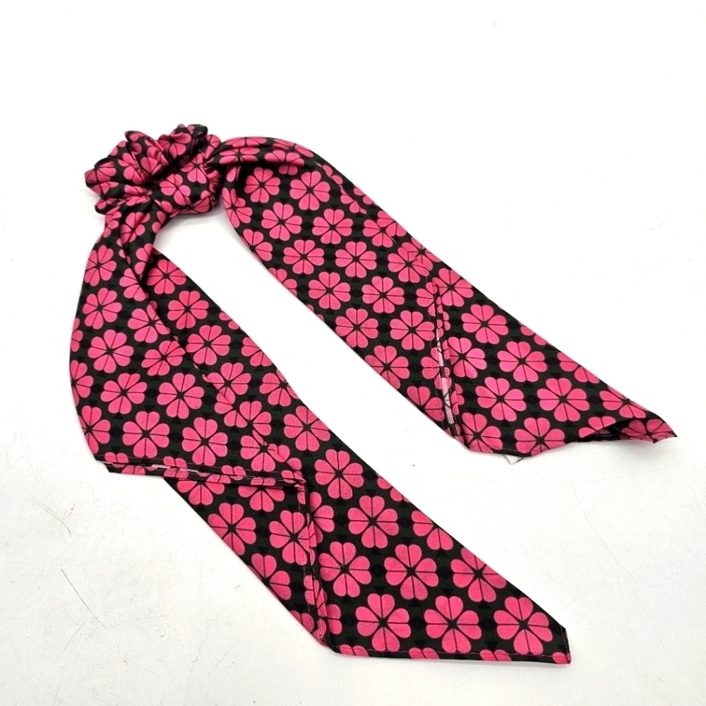 Kate Spade Silk Ponytail Scruncci Scarf Hair Tie